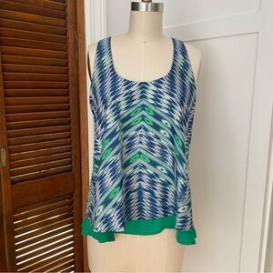Anthropologie Ikat Tank